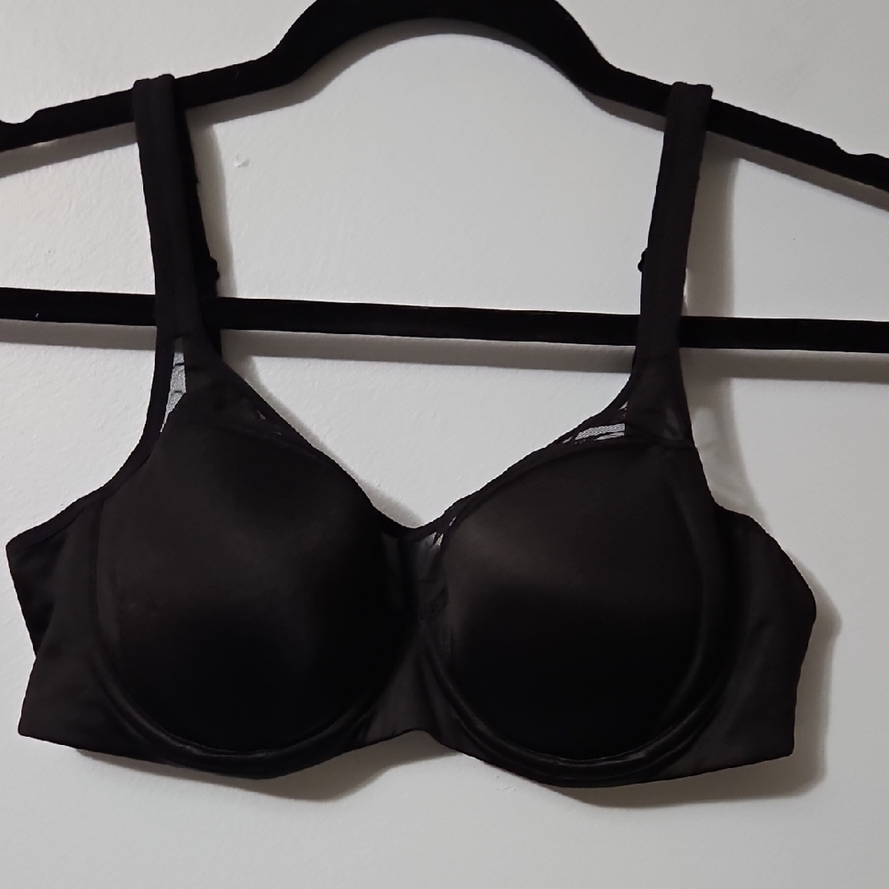 Delmira Elegant Black Underwire Women's Bra Size 34C